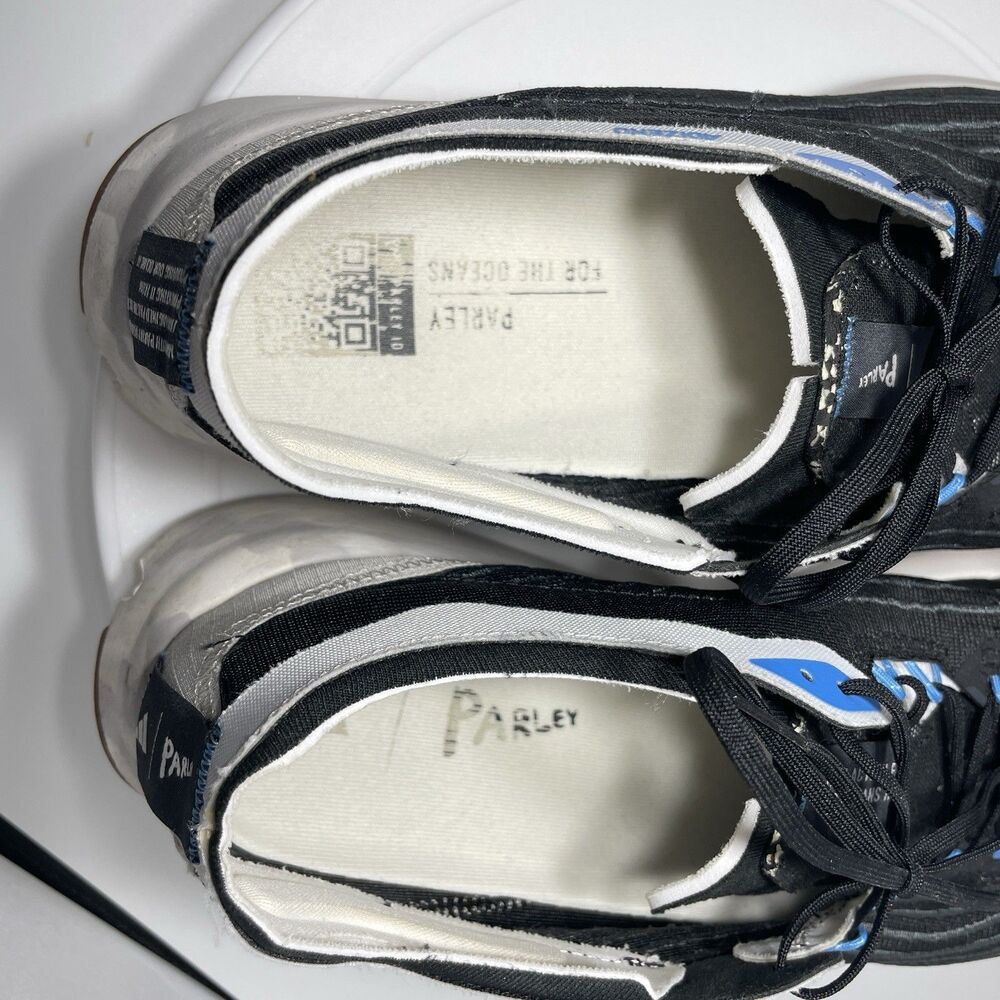 Adidas Adizero X Parley Core Black Pulse Blue Running Shoes HQ6598 Women’s 7.5 - Picture 5 of 7